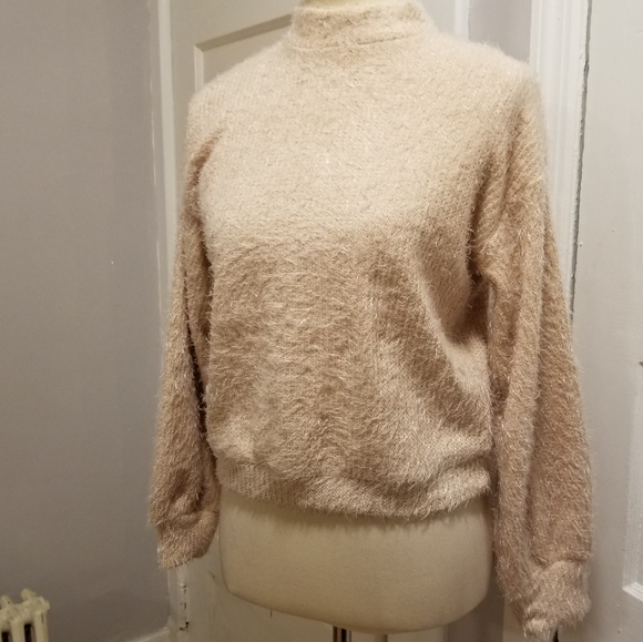 Bershka Furry Chenille Sweater, Size XS - Picture 6 of 16